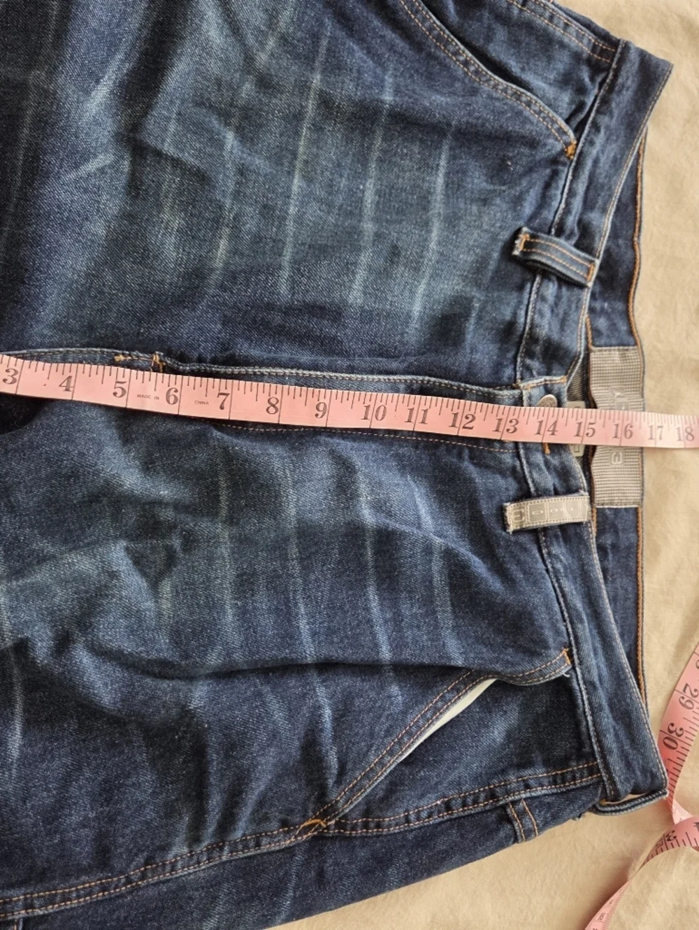 Jordan Men's Y2K Blue Relaxed Jeans Size 36[See Photos For Measurements]